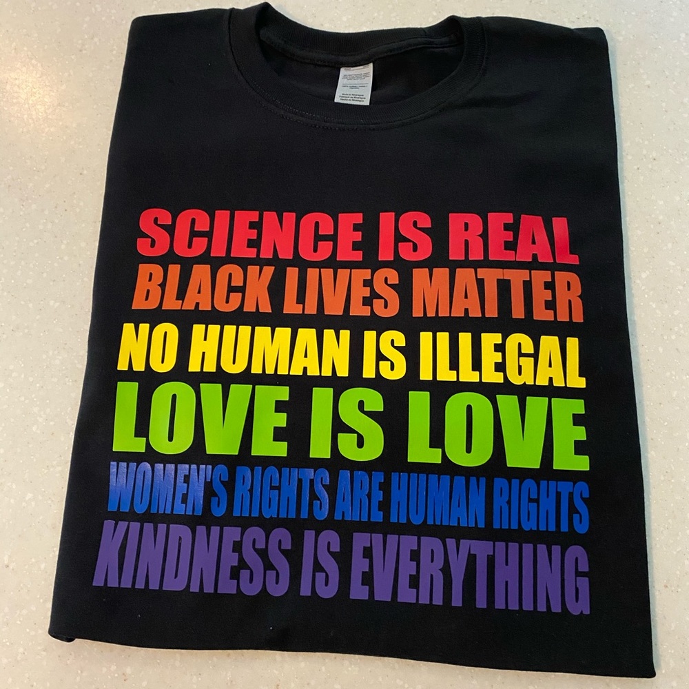 Brand new unisex tee.